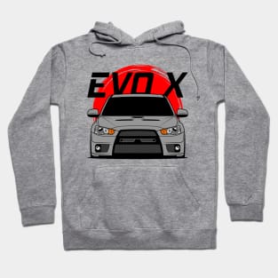 Silver EVO X Hoodie